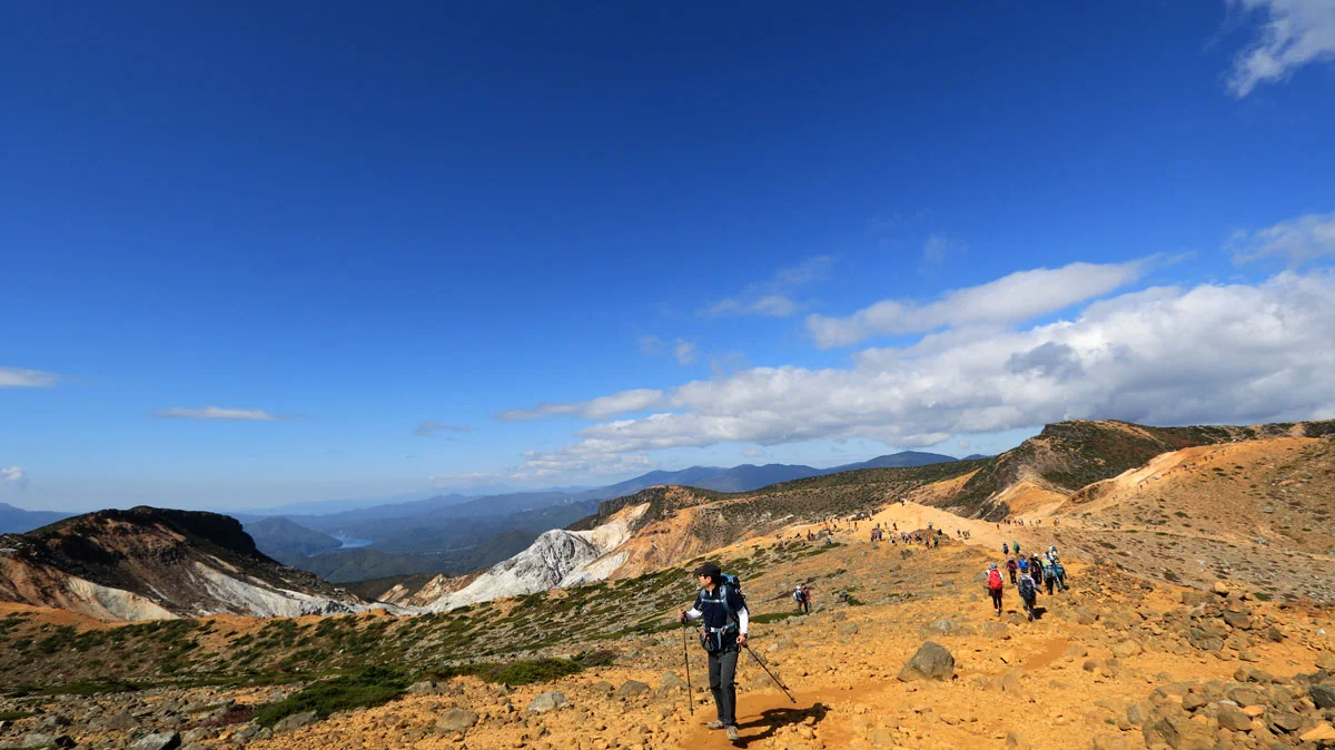 安達太良山登山道
