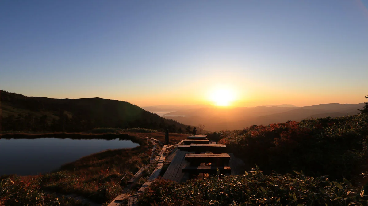 会津駒ヶ岳からのご来光