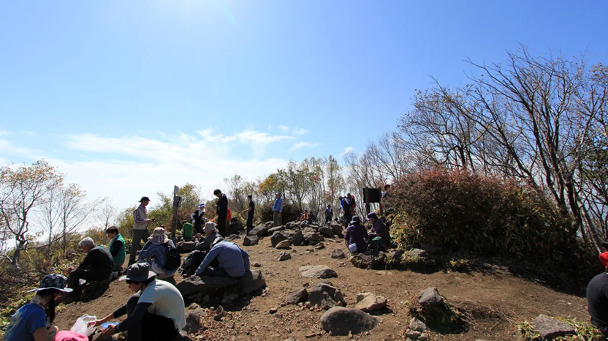 黒檜山の山頂