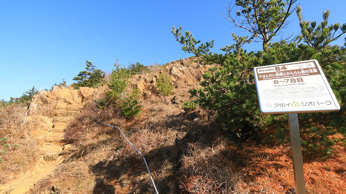 6~7合目の登山道