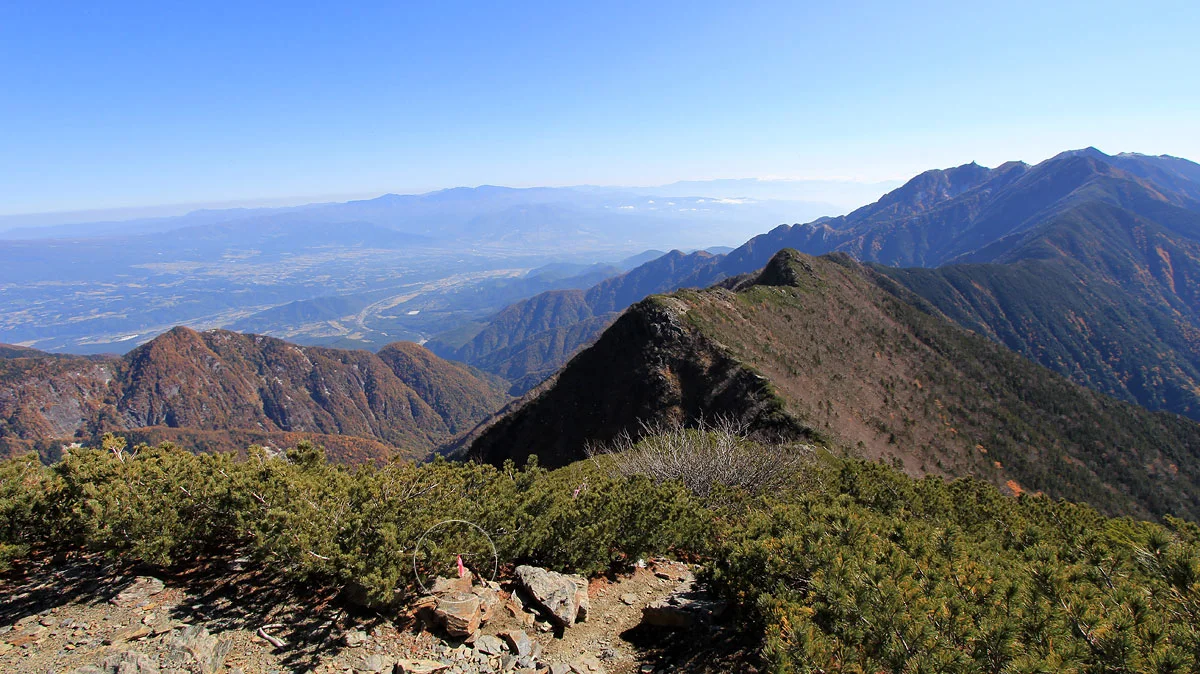 アサヨ峰登山道