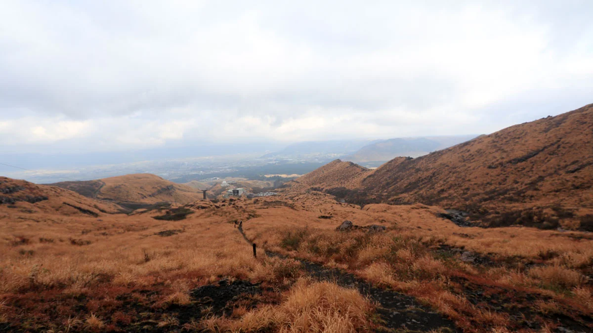仙酔峡方面の展望