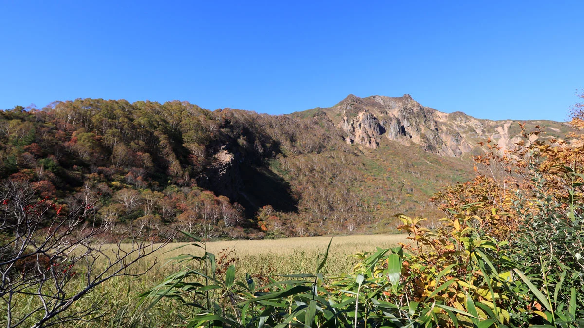 沼ノ平と磐梯山