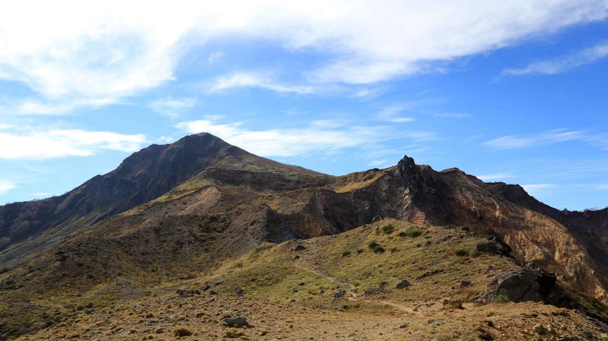 裏から見た磐梯山