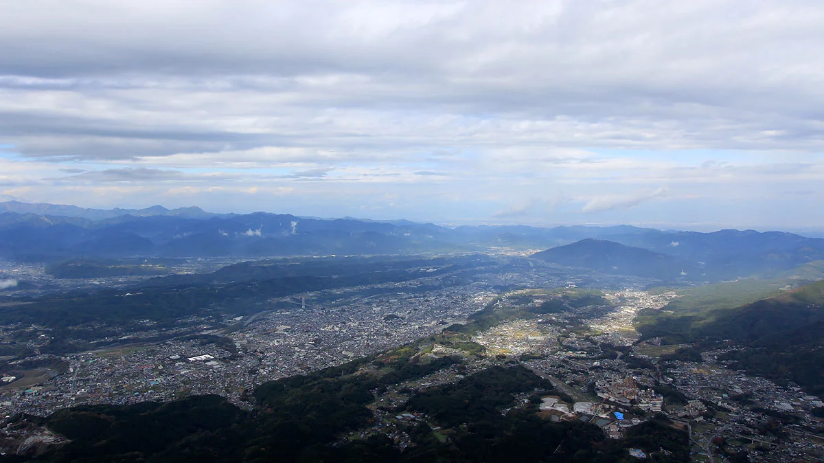 秩父・横瀬の町並み