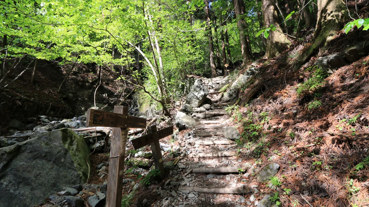 武甲山表参道十五丁目