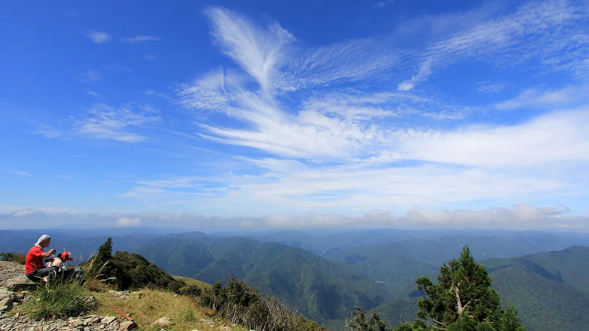 京都府北部の山々