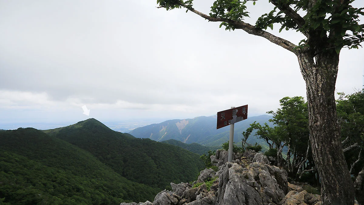 天狗岩からの展望