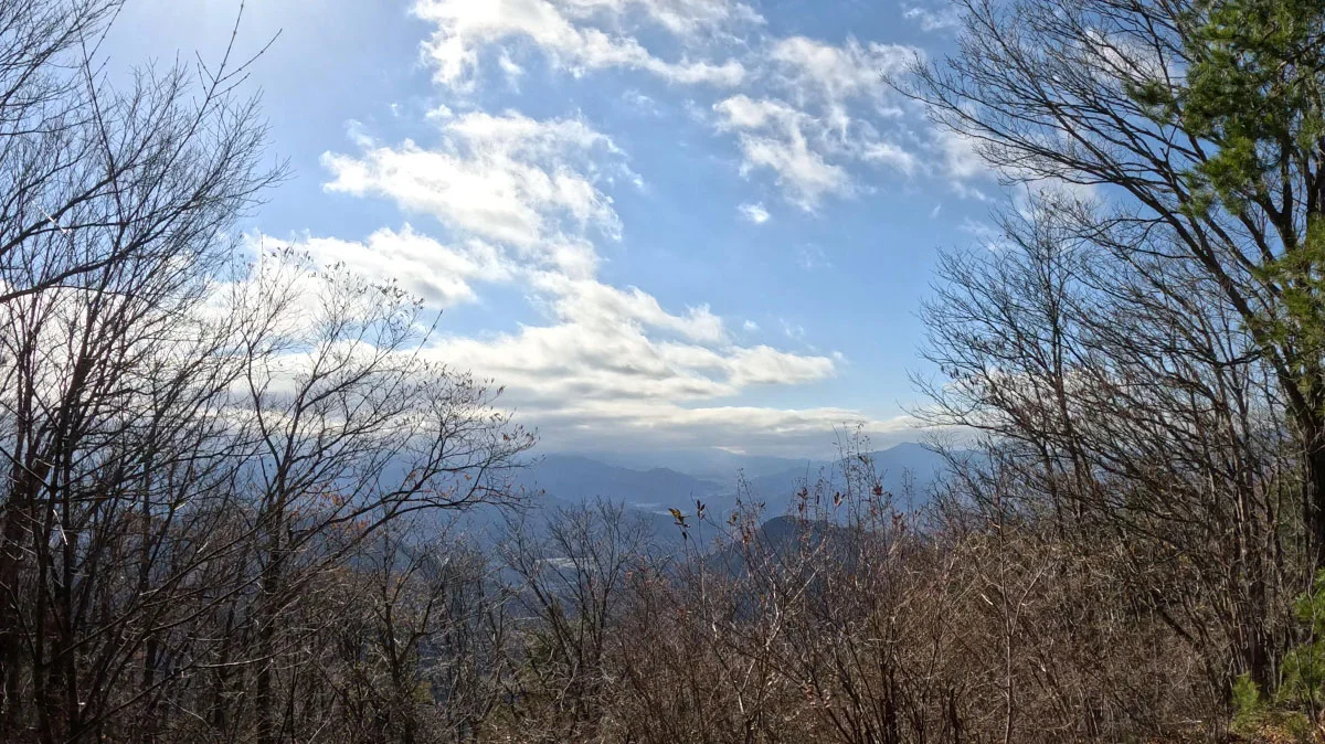 富士山は雲の中