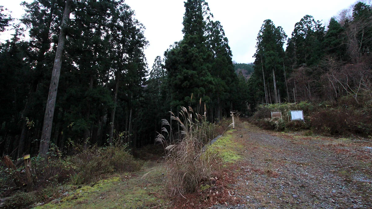 双門コースの分岐地点