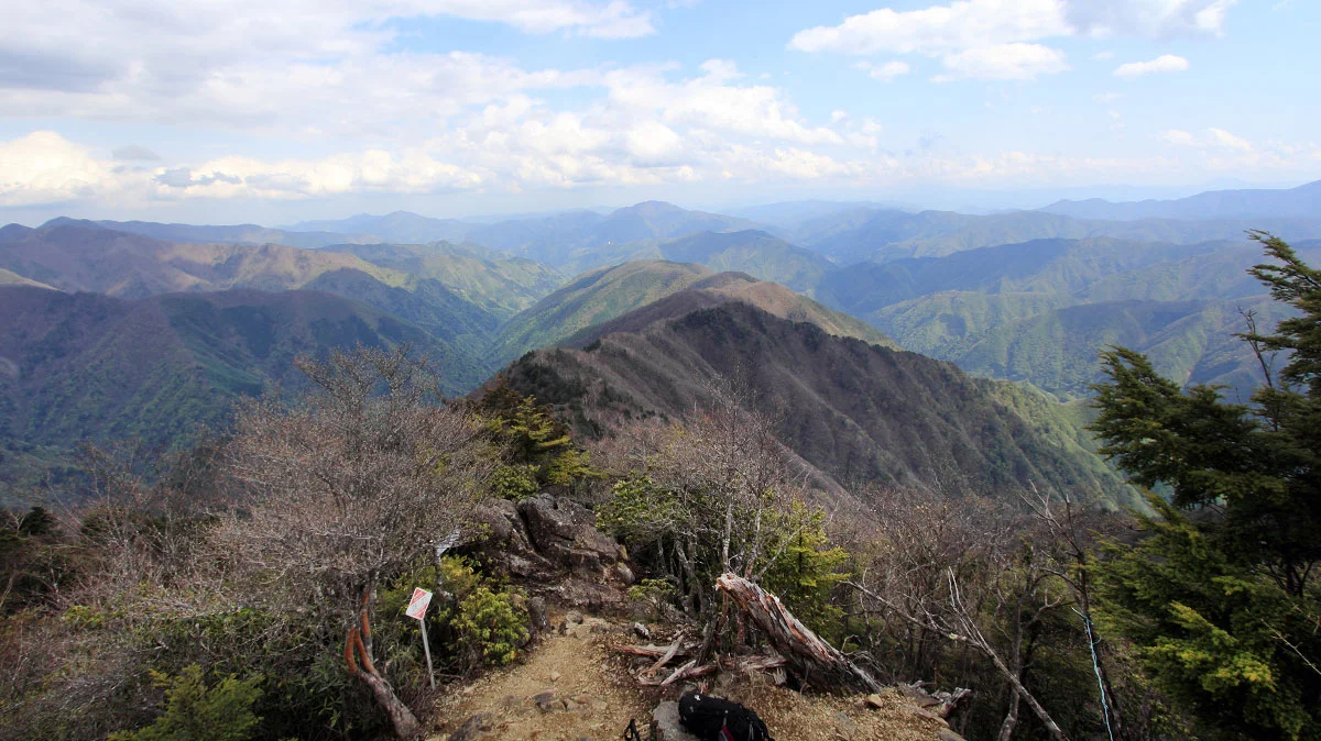 前飛龍からの風景
