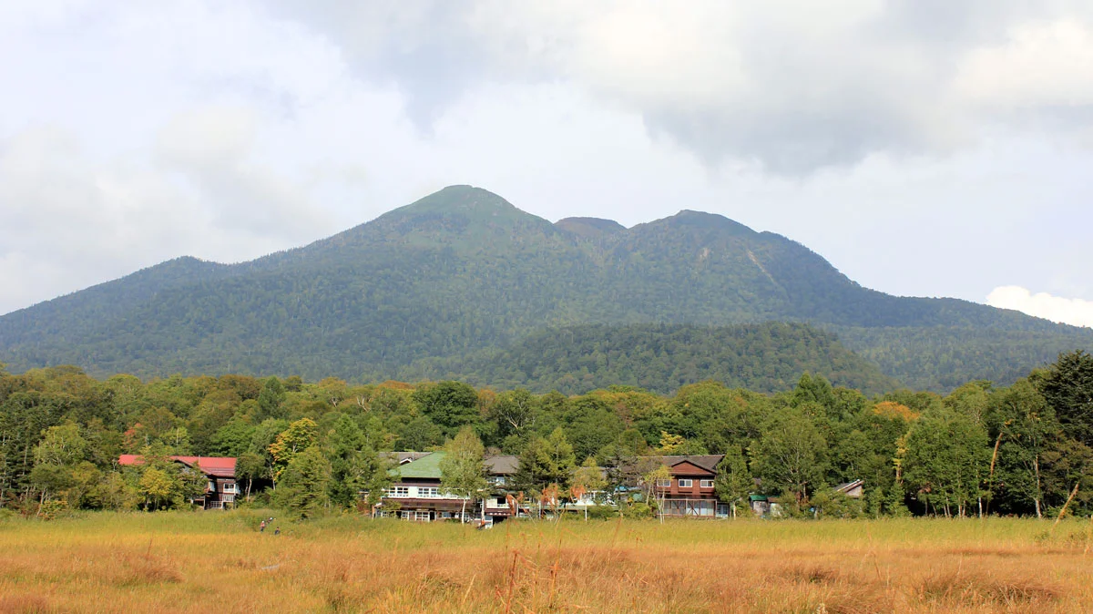 見晴山小屋と燧ヶ岳