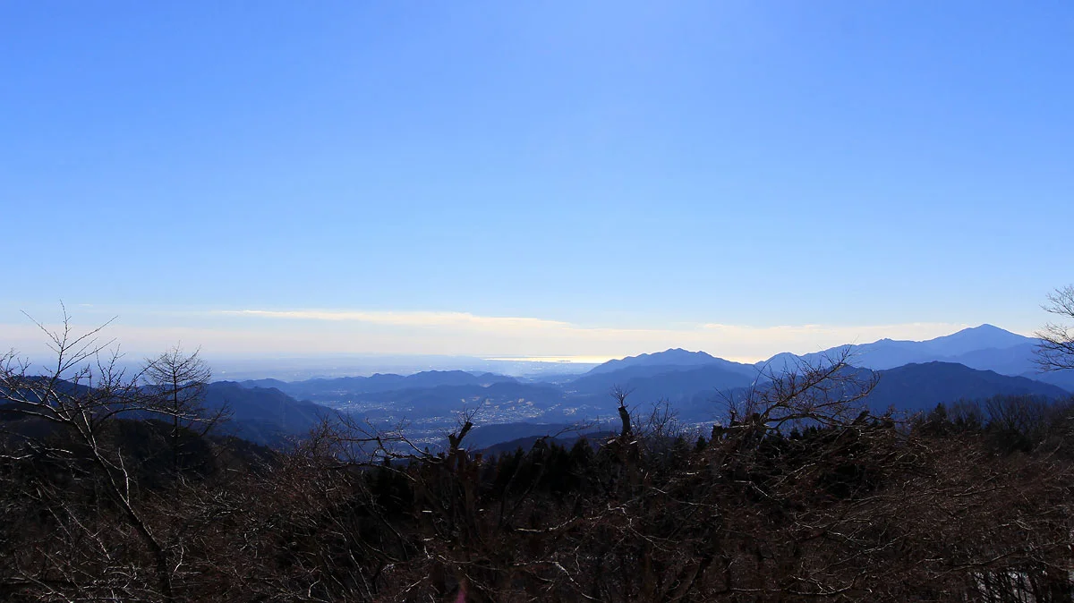 神奈川方面の展望