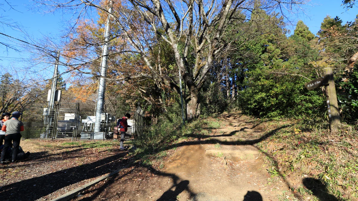 一ノ尾尾根登山口