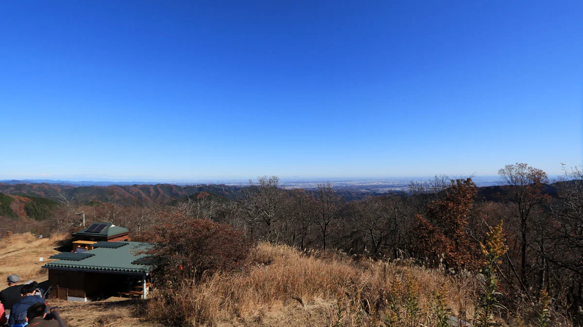 東京、神奈川市街地の展望