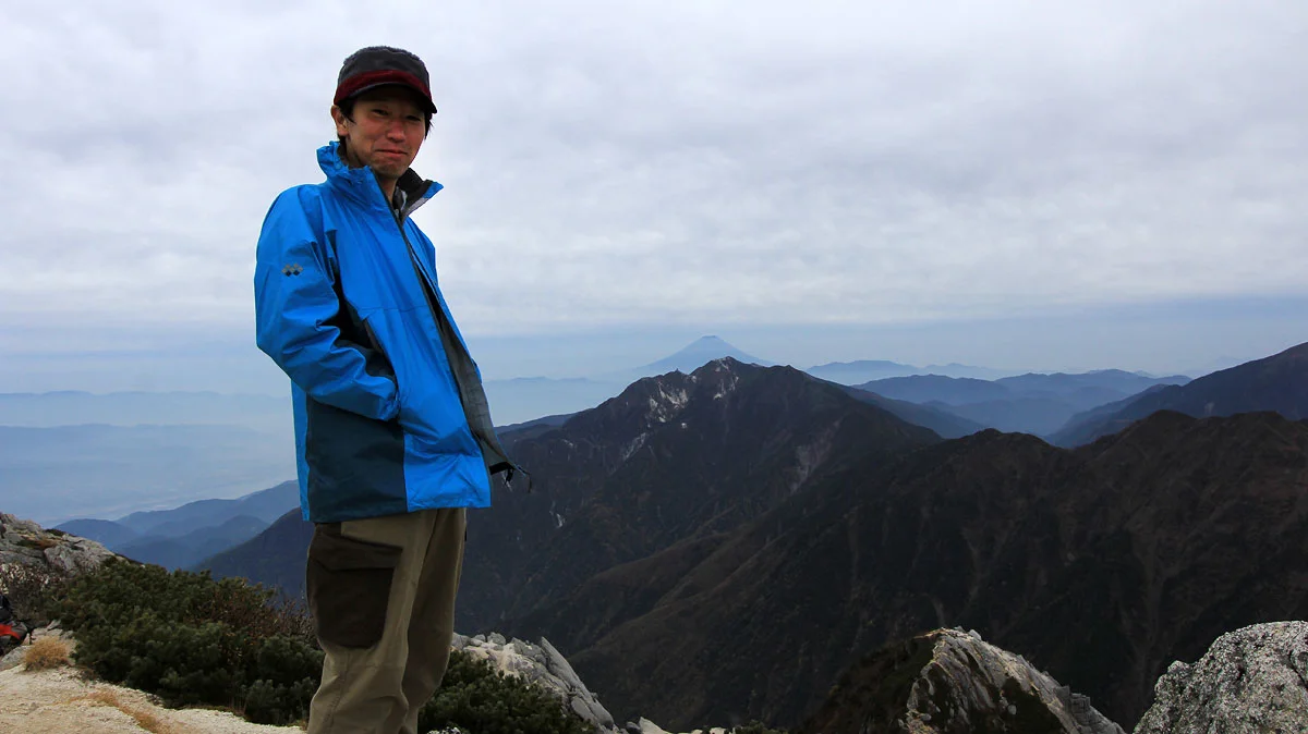 鳳凰三山と富士山