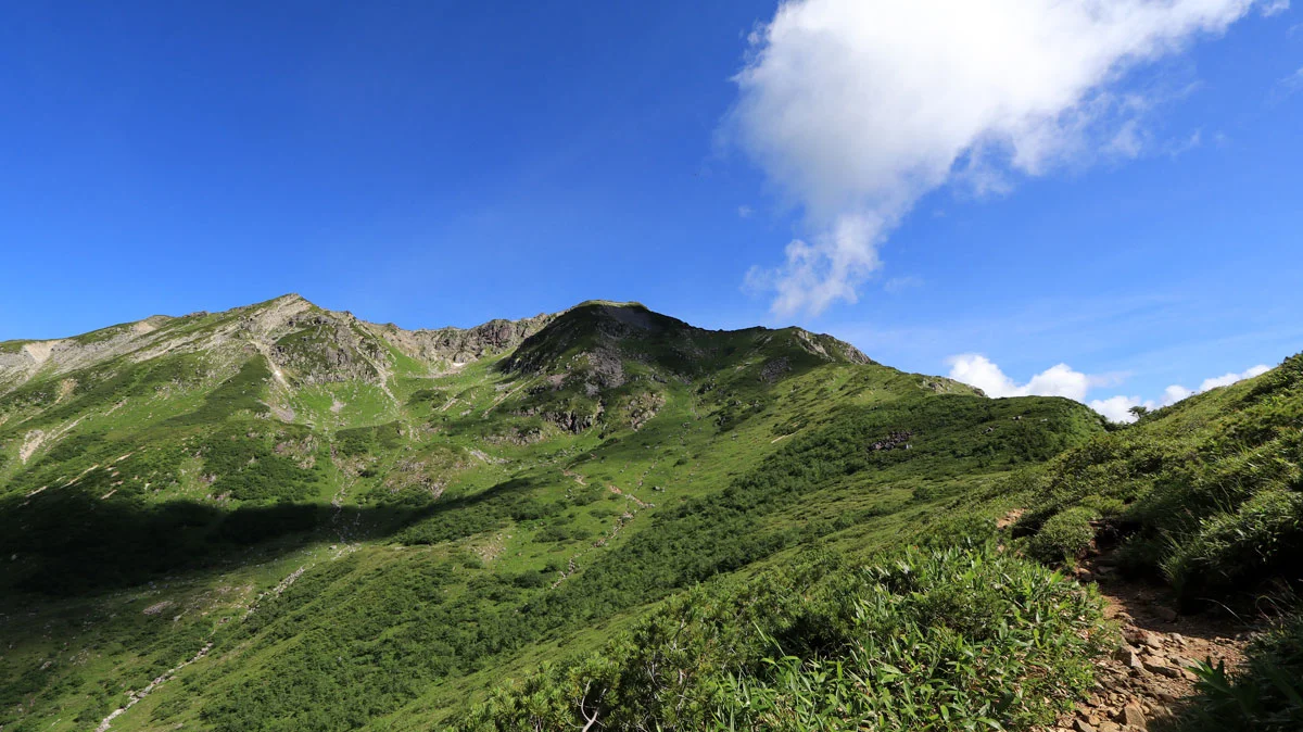 杓子平カールの全容