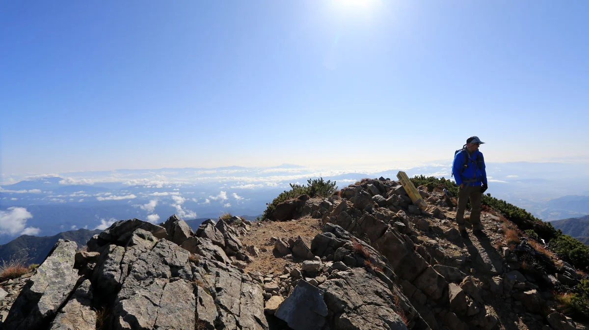 鹿島槍ヶ岳（北峰）