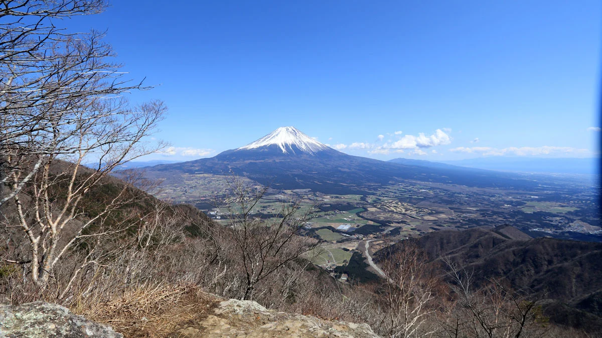 富士山展望台からの風景