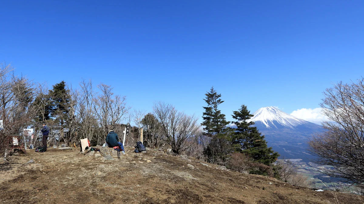 毛無山の山頂