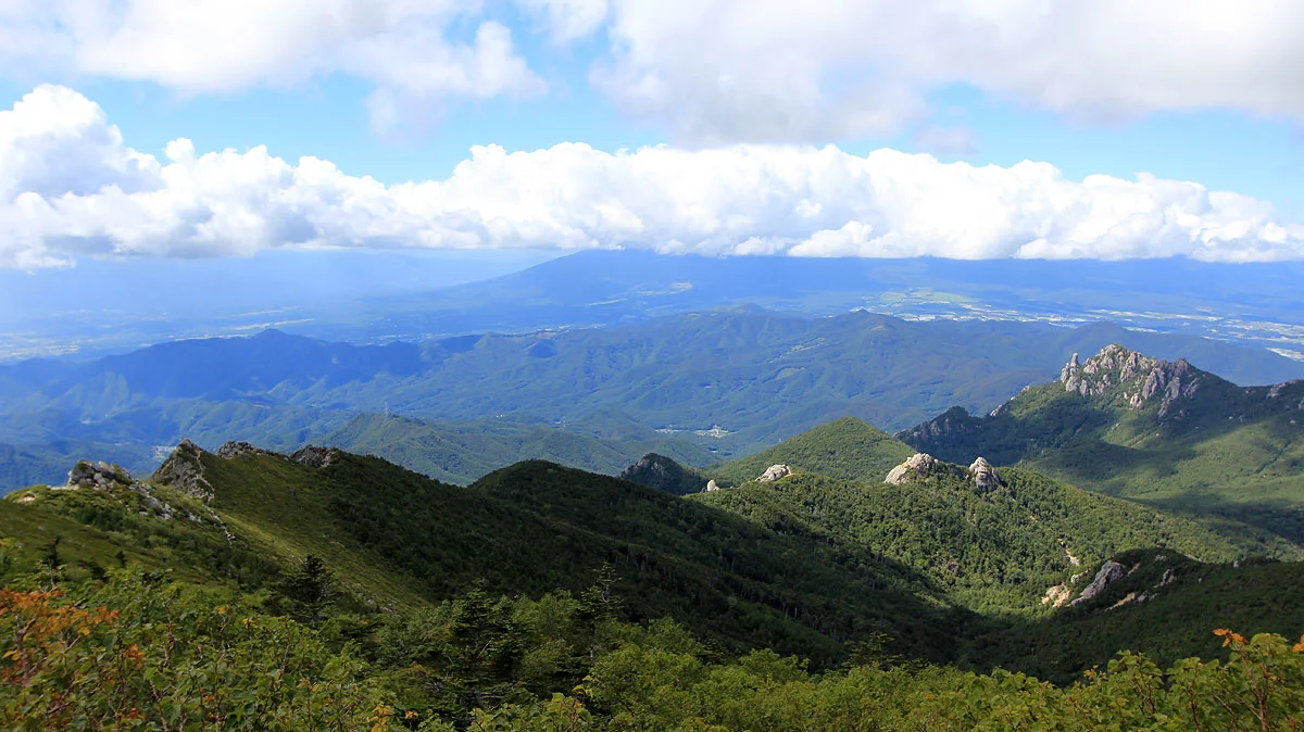 瑞牆山から金峰山までのコース
