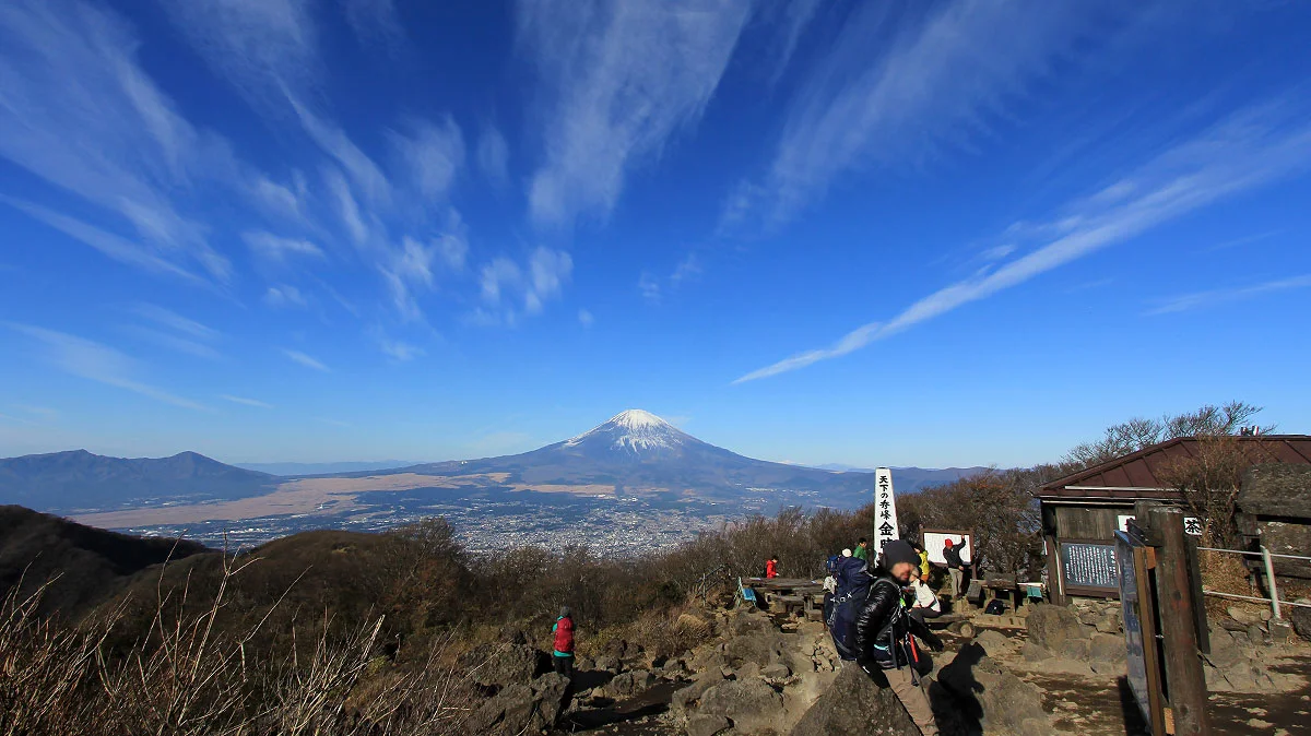 金時山の山頂