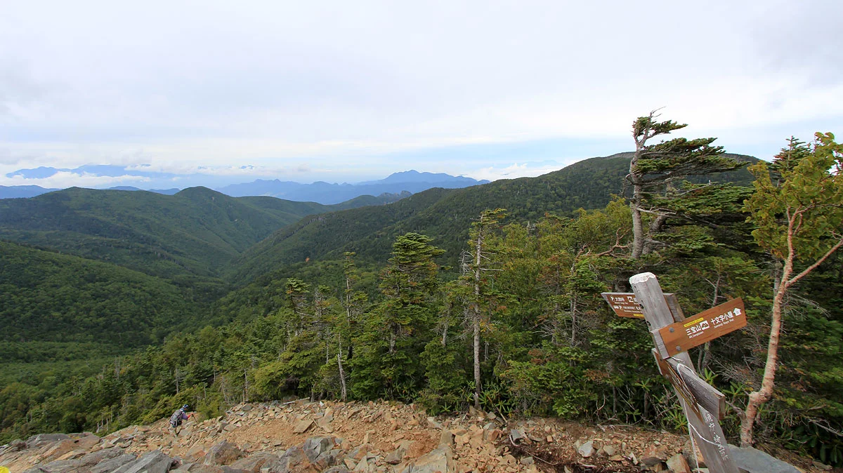 甲武信ヶ岳の山頂