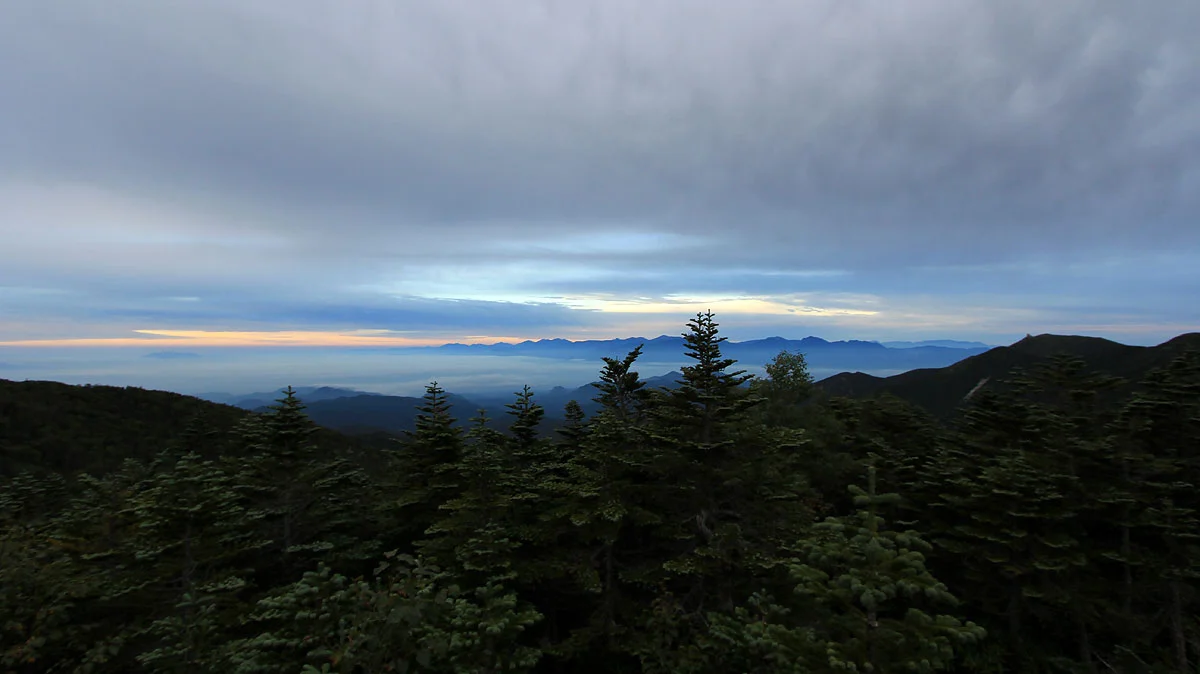 神秘的な空模様