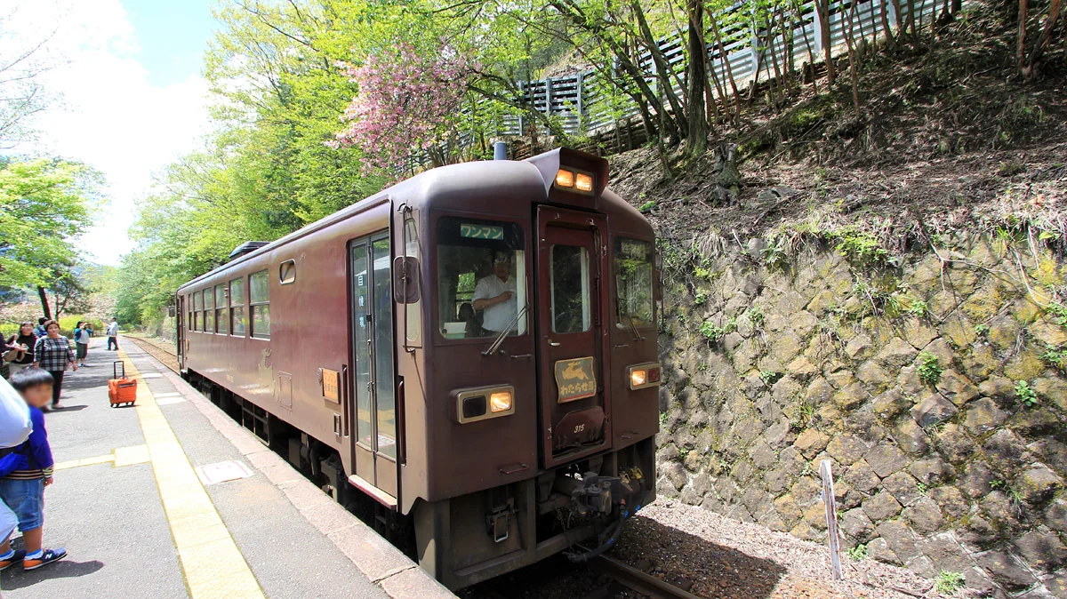 わたらせ渓谷鉄道の列車