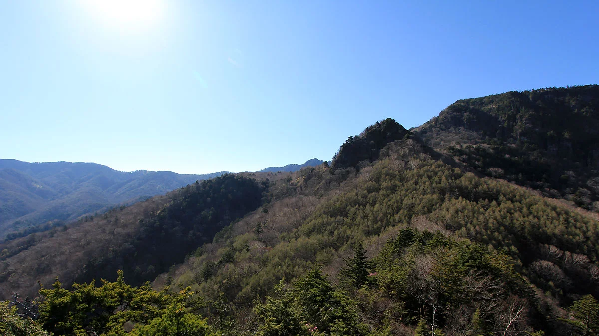 天下の見晴から西側の風景