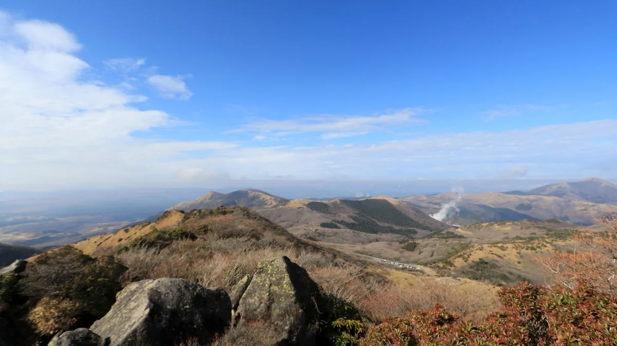 沓掛山から西側の展望