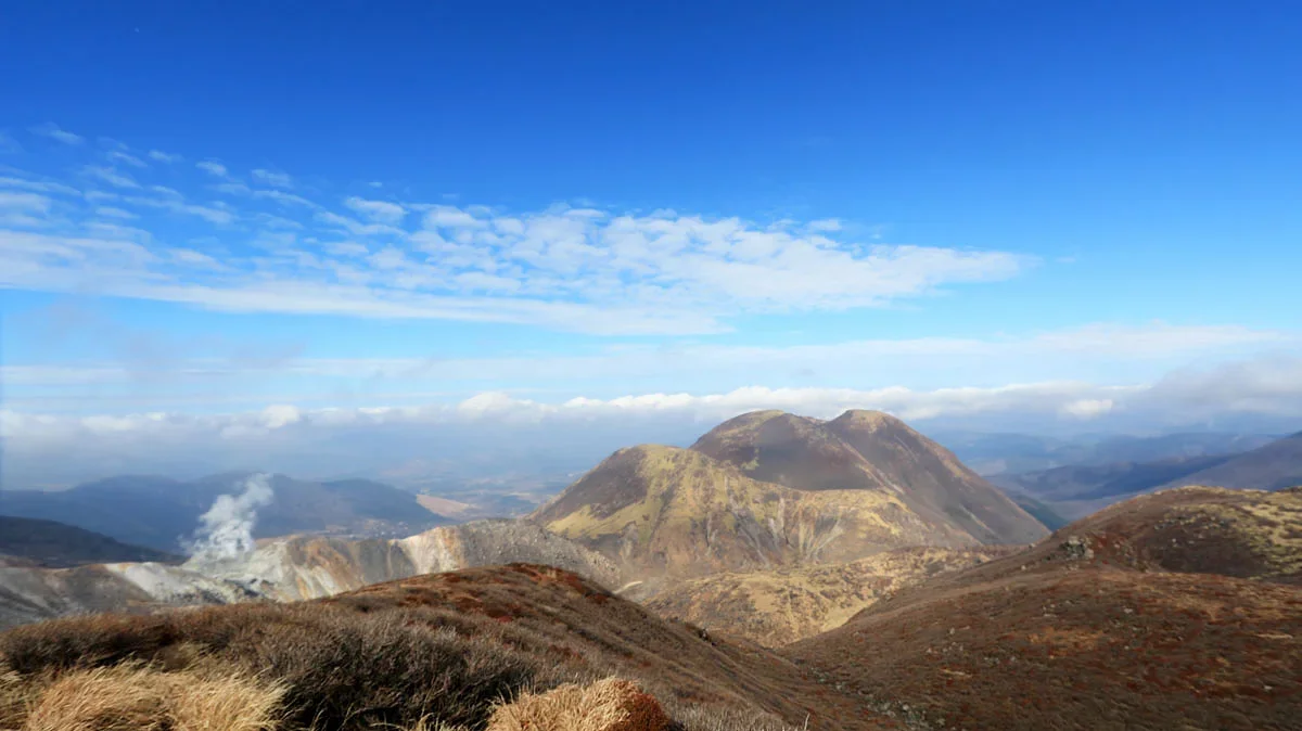 天狗ヶ城から北の展望