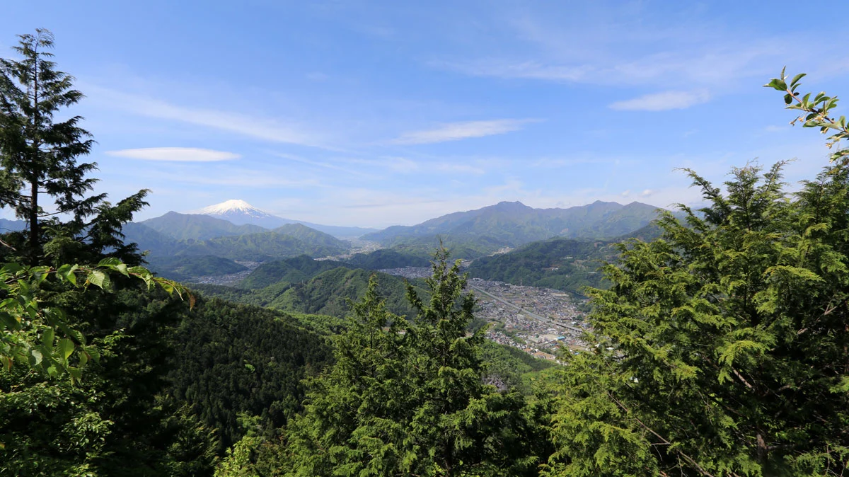天狗岩からの展望