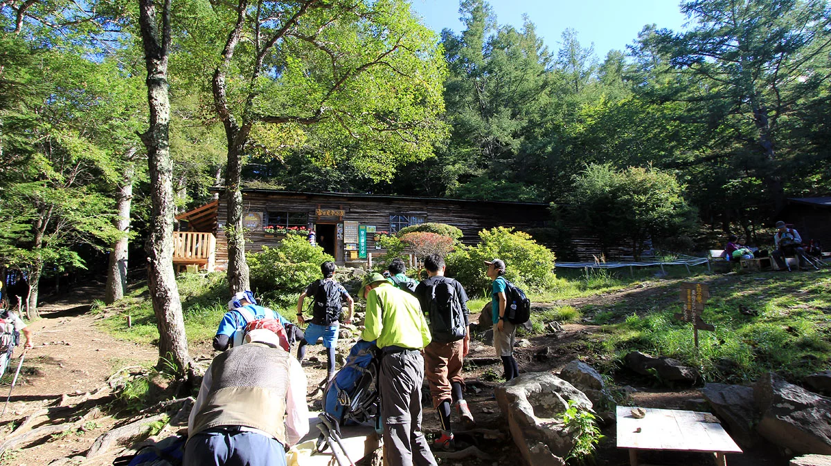 富士見平の富士見平小屋