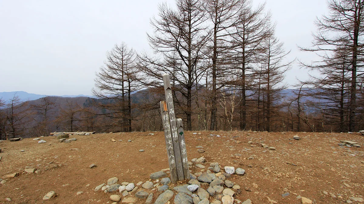 六ッ石山の山頂