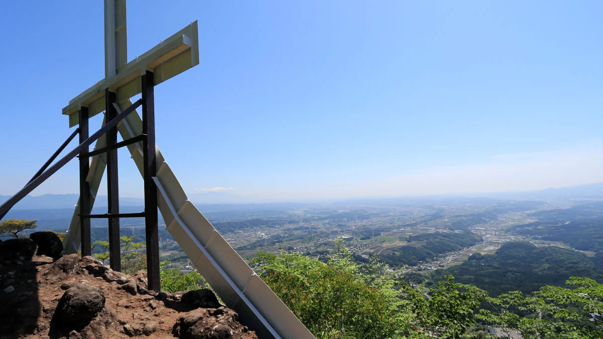 大の字からの展望