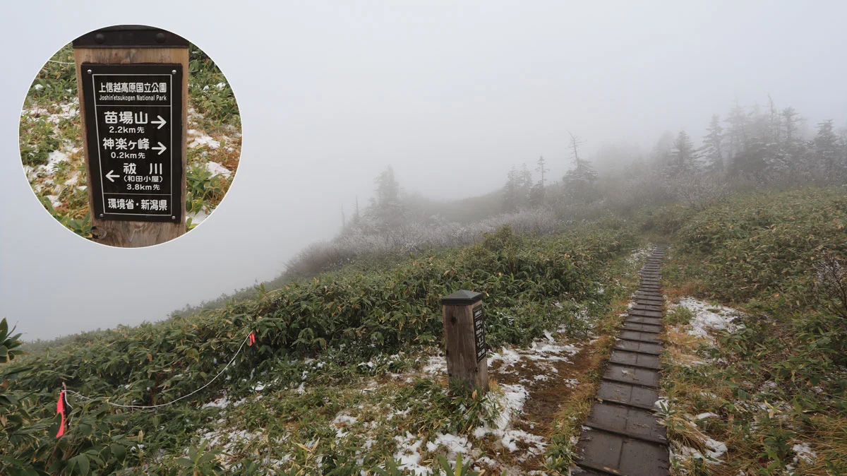 祓川コース合流地点