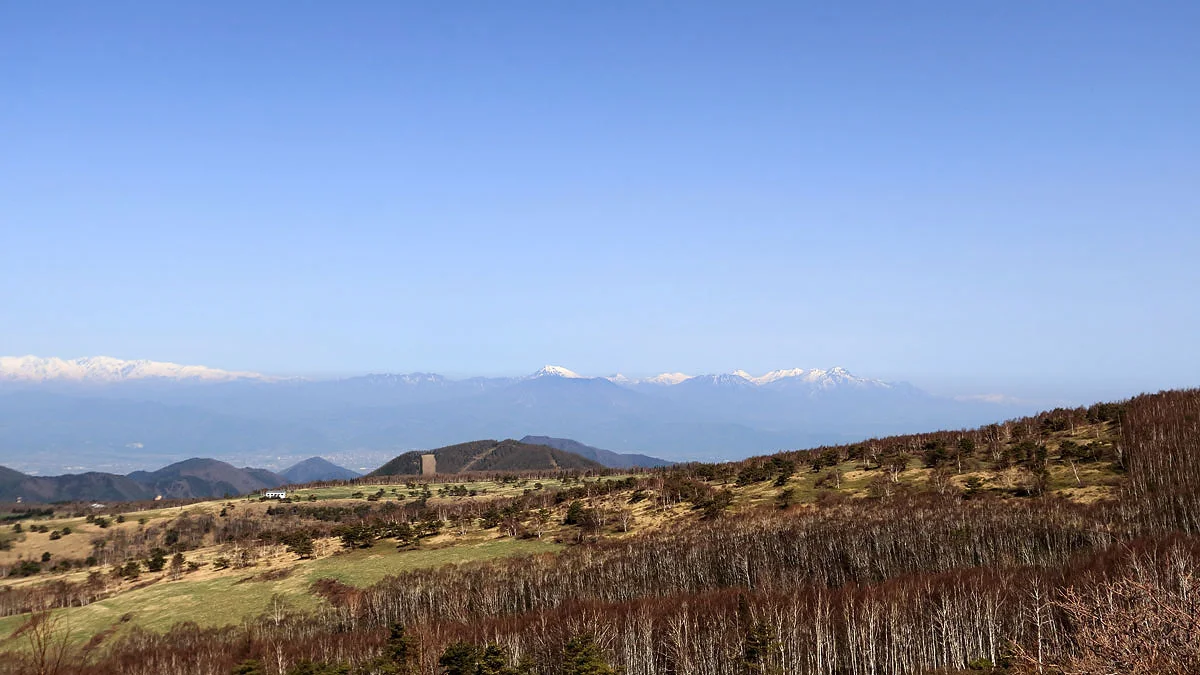 頸城山塊（妙高連峰）の眺望
