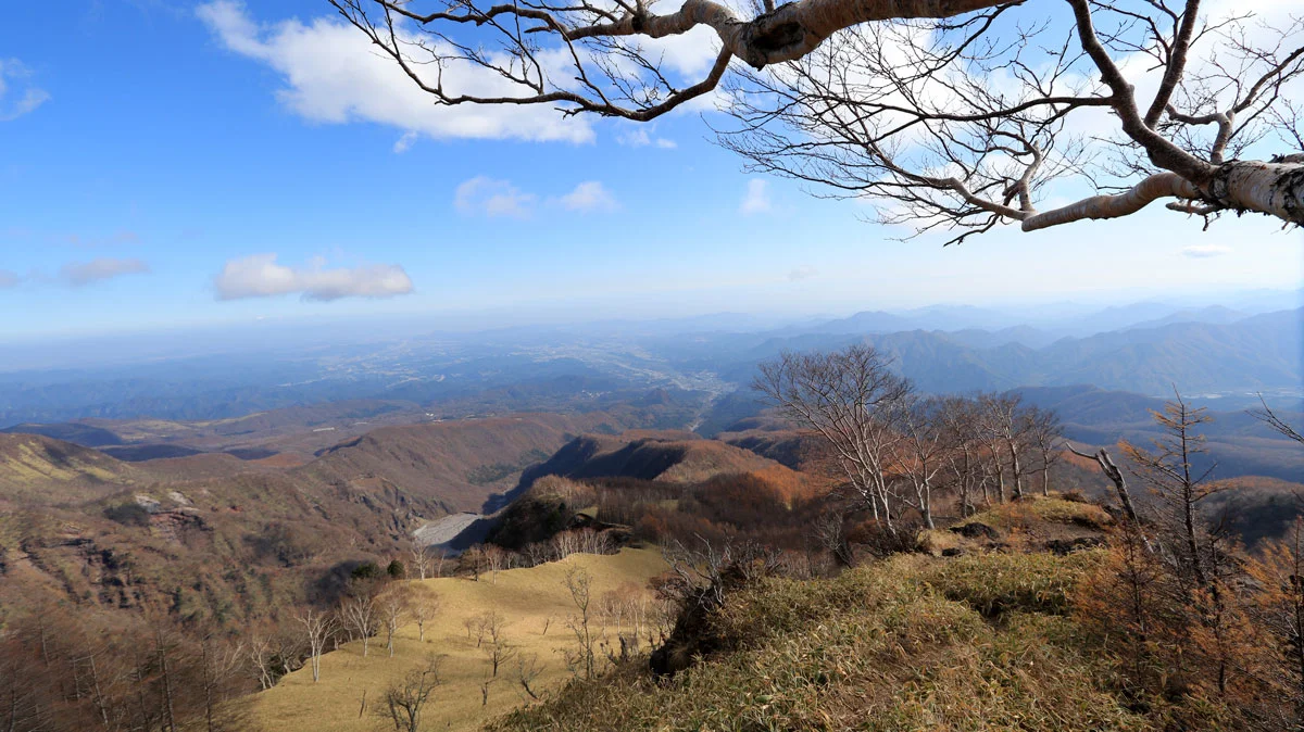 八風の少し先からの展望