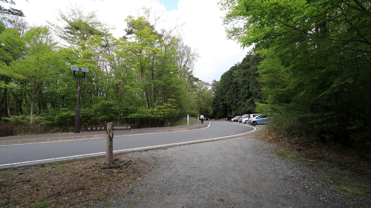 むすび山の登山口