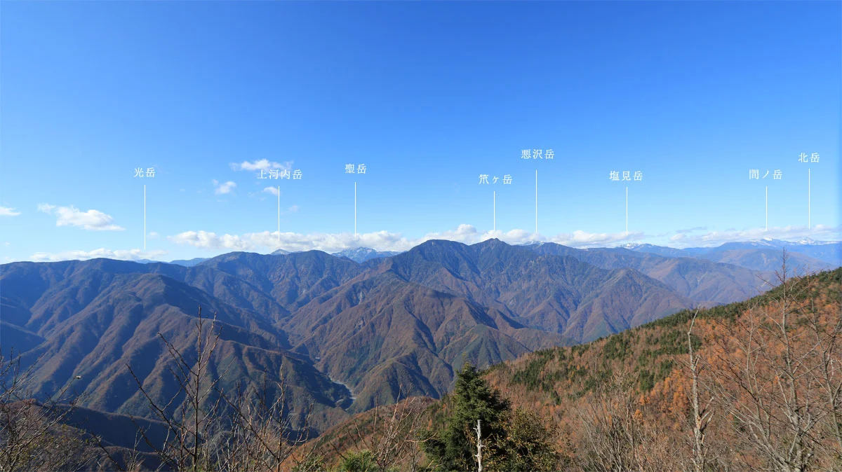 希望峰からの展望