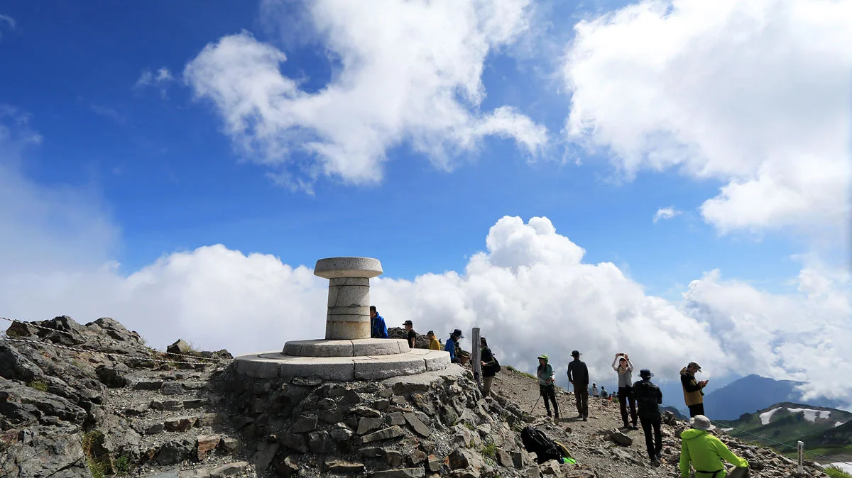 白馬岳山頂