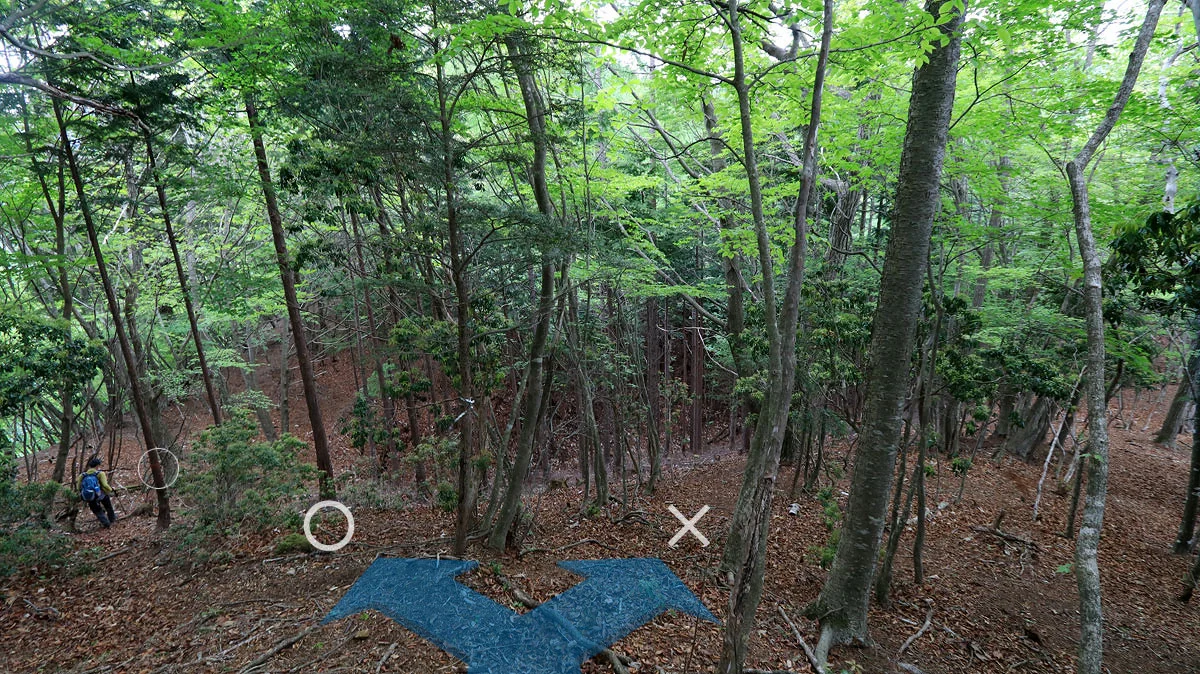 迷いやすい分岐