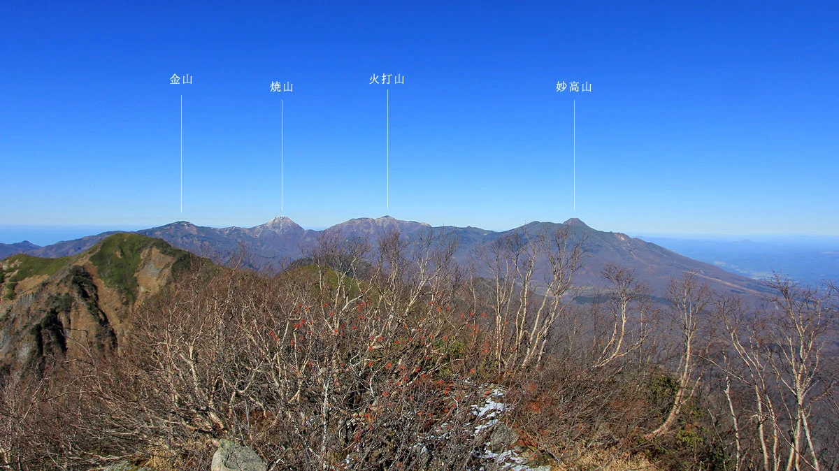 頸城山塊（妙高連峰）