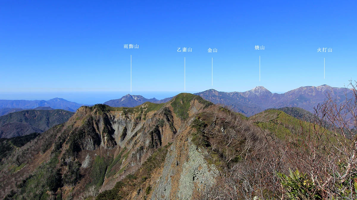 頸城山塊（妙高連峰）