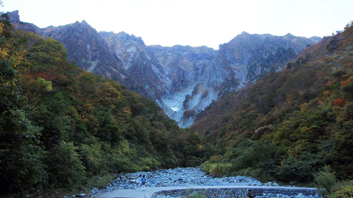 日本三大岩壁の1つ一ノ倉沢