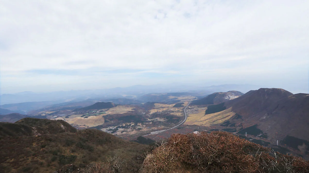 由布岳北側の展望